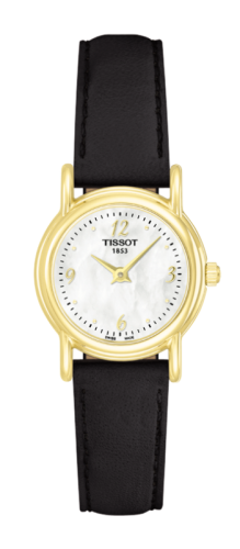 Tissot Carson Quartz 22 Yellow Gold / MOP / Strap